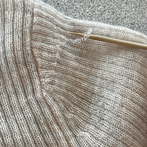 Wolford Beige Ribbed Knit Sweater - Picture 7 of 9